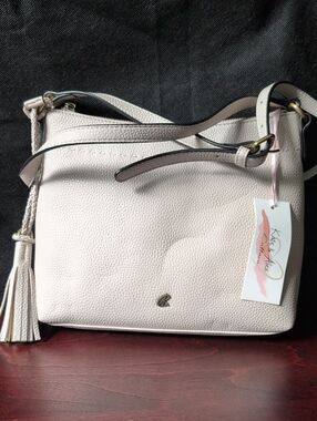 NWY Kate & Alex Cream Crossbody Bag